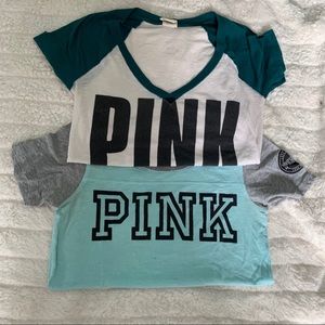 VS PINK Tee’s